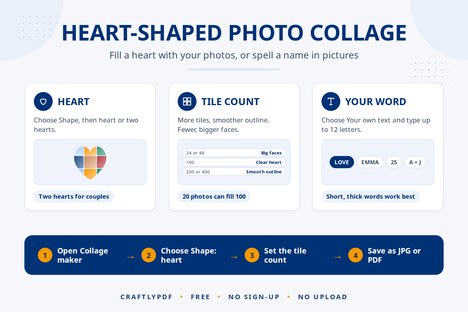 How to Make a Heart-Shaped Photo Collage (Free)